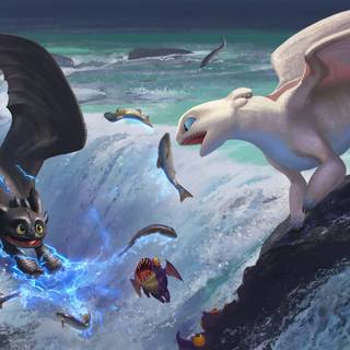 Toothless PC 4k wallpaper