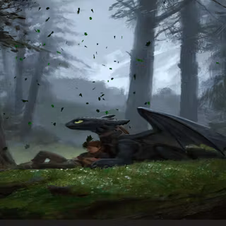 Toothless PC 4k wallpaper