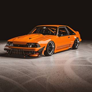1992 Ford Mustang foxbody wallpaper