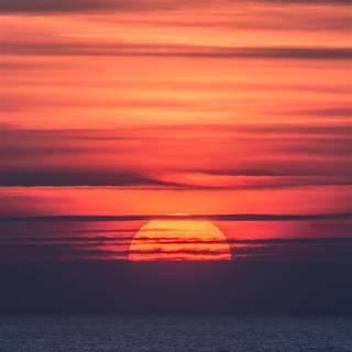 4k sunset phone wallpaper