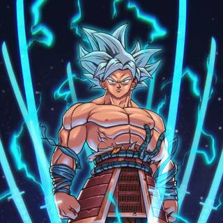 Samurai vs dragon 4k wallpaper