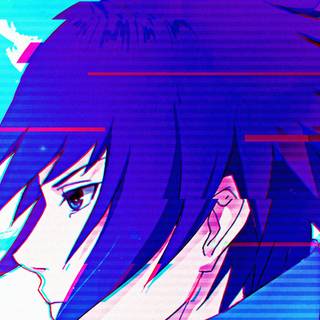 Sasuke purple 4k wallpaper