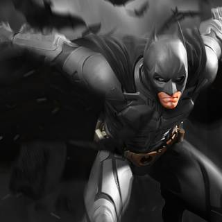 Christian Bale Batman 4k wallpaper