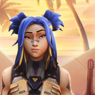 Valorant neon 4k wallpaper