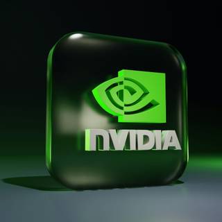 Nvidia logo 4k wallpaper