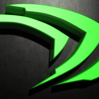 Nvidia logo 4k wallpaper