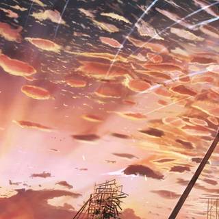 Anime scenery 4k iPhone wallpaper