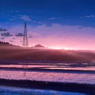 Anime scenery 4k iPhone wallpaper