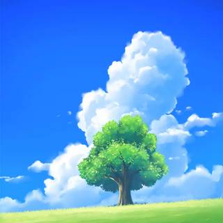 Anime scenery 4k iPhone wallpaper