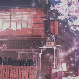 Anime scenery 4k iPhone wallpaper