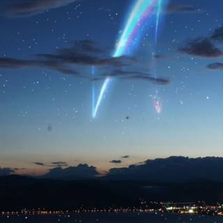 Anime scenery 4k iPhone wallpaper