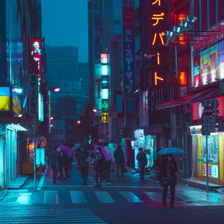 Cyber desktop 4k wallpaper