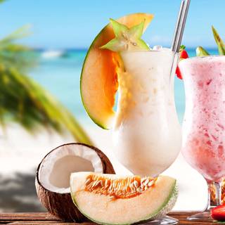 Coconut 4k wallpaper