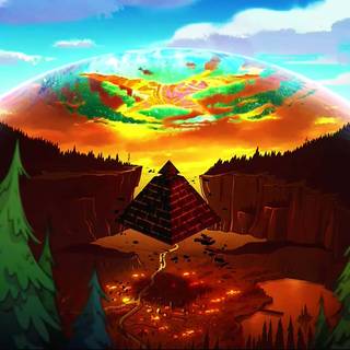 Gravity Falls autumn wallpaper