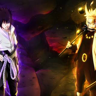 Anime Sasuke 4k wallpaper