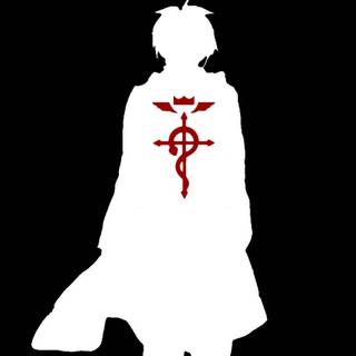 Black and white anime mobile wallpaper