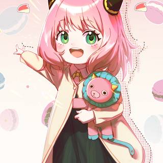 Anya mobile wallpaper