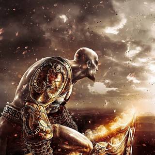 God of War 3 mobile wallpaper