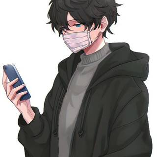 Mobile anime boy wallpaper