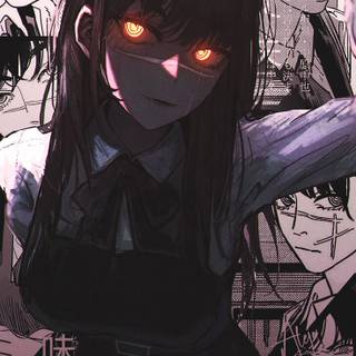 Chainsaw Man Halloween wallpaper