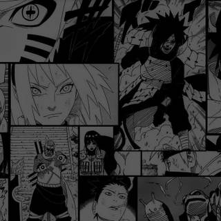 Naruto manga PC wallpaper