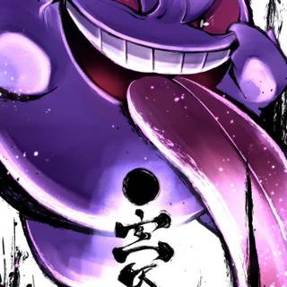 Gengar mobile wallpaper