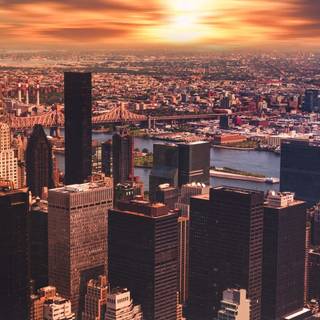 iPhone 4k city wallpaper