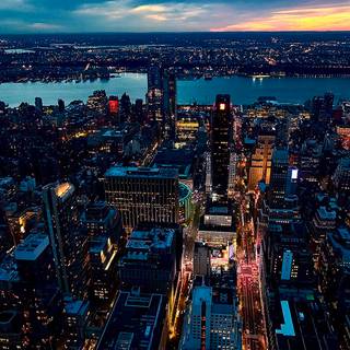 iPhone 4k city wallpaper