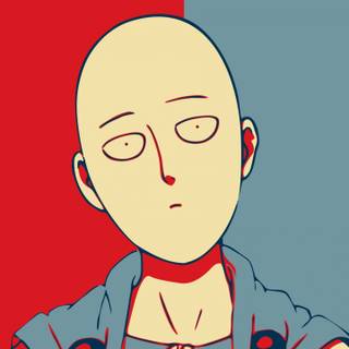 Anime Saitama 4k wallpaper