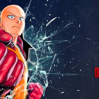 Anime Saitama 4k wallpaper