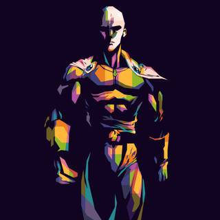 Anime Saitama 4k wallpaper