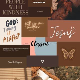 Aesthetic Jesus quotes wallpaper