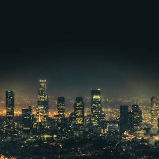 Dark city aesthetic desktop wallpaper