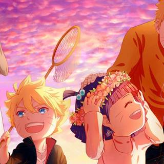 Naruto and Hinata desktop wallpaper