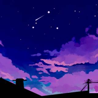 Aesthetic lavender desktop wallpaper