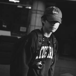 BTS desktop dark wallpaper