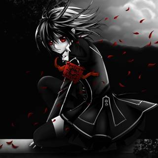 Desktop dark anime wallpaper