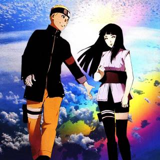 Naruto and Hinata desktop wallpaper