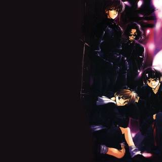 Desktop dark anime wallpaper