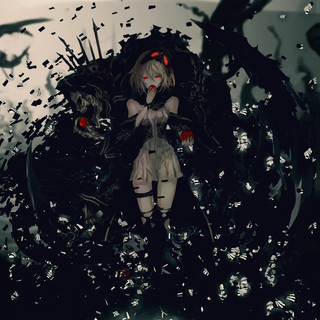 Desktop dark anime wallpaper