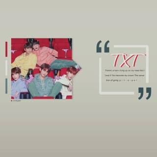 TXT logo desktop wallpaper