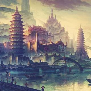 Desktop drawing wallpaper