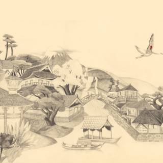 Desktop drawing wallpaper