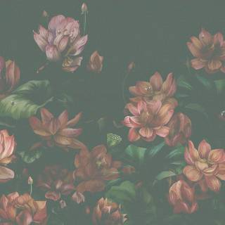 Dark green aesthetic desktop wallpaper