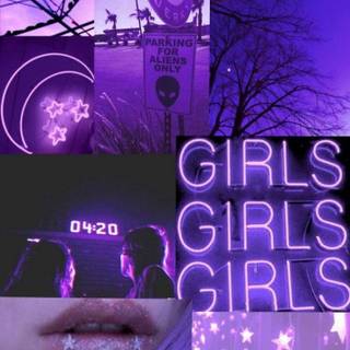 Mobile purple wallpaper