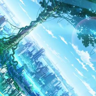 Anime scenary mobile wallpaper