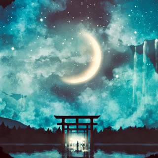 Countryside anime wallpaper