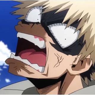 Angry Bakugou wallpaper