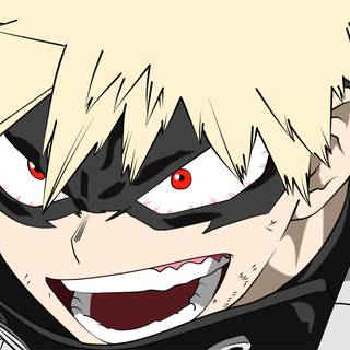 Angry Bakugou wallpaper