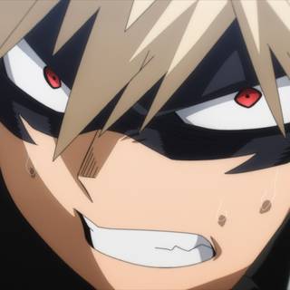Angry Bakugou wallpaper